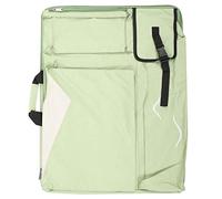 XZXCVN Waterproof Art Drawing Backpack, Multifunction Sketch Board Tote Bag, Black - Durable Oxford Fabric, Comfort Shoulder Straps, Ideal for Traveling Artists (Green)