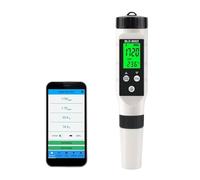 XZXXZSZ pH Meter Digital Temp H2 Hydrogen-rich Meter 0-2990ppb Auto-Calibration Blue Tooth APP Online Monitor Drinking Water Quality Tester Tool