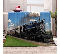 xzxzdx Train Blanket Soft Fluffy Blanket Reversible Flannel Fleece Blanket, 3D Printed Warm Throw Blanket Baby Kids Adults Blanket for Bed Couch and Sofa 100 x 130 cm