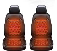 XZYNB 2 Pcs Heated Seat Cover Set Suitable for Ford focus sedan 2012-2013 2014 classic, Soft Seat Cover, Fully Protects the Seat,Black