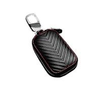 XZYNB Car Key Bag for TOYOTA Land Cruiser lc300 5 2021-2025, Portable Cowhide Zipper Remote Control Car Key Bag