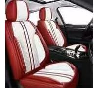 XZYNB Car Seat Covers for Audi Q5 2013-2014 2015 2016, Waterproof Leather Full Set, Can Protect Front and Rear Seats, Side Airbag Compatible,Red