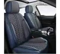 XZYNB Car Seat Covers for MG MG Navigators 2020-2021 2022 2023 2024 2025, Waterproof Leather Full Set, Can Protect Front and Rear Seats, Side Airbag Compatible,Blue