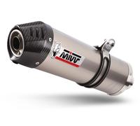 Mivv Complete Exhaust Oval Titanium With Carbon Cap Yamaha Xsr 700 2016 > 2022