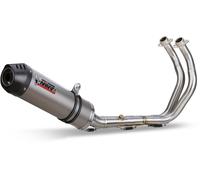 Mivv Oval Yamaha Tracer 700/gt/tracer 7 2016-24 Y.058.l4c Homologated Full Line System Silver Homologated unisex