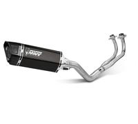 Y.061.LR1XB - Full Exhaust MIVV SR-1 Black YAMAHA T-MAX 560 (20-21)
