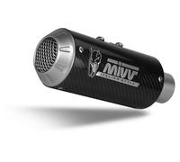 Y.067.SM3C - Full Exhaust MIVV MK3 Carbon YAMAHA MT-125 / YZF R125