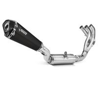 Mivv Delta Race Yamaha Tracer 9/gt 2021-23 Y.069.ldrb Homologated Full Line System Silver Homologated unisex