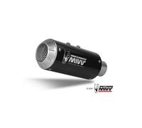 Y.075.SM3B - Full Exhaust MIVV MK3 Black Stainless Steel YAMAHA XSR 125 (22-23)
