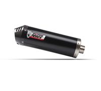 Y.080.KVC - Full exhaust system Mivv OVAL Black YAMAHA T-MAX 560 (25-25)