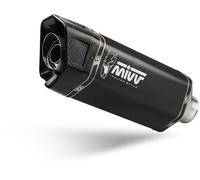 Y.080.LR1XB - Full exhaust system Mivv SR-1 Black YAMAHA T-MAX 560 (25-25)