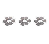 y- 18X Stainless Steel Guitar Picks - Silver