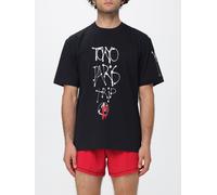Y-3 Dropped Shoulder BCI Cotton T-shirt with a Graphic Print - Size: L - male