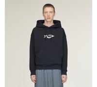 Y-3 FRENCH TERRY LIQUID LOGO HOODIE