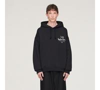 Y-3 Men's Logo Hoodie Black