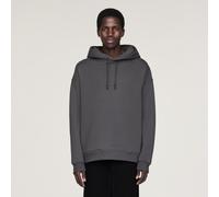 Y-3 Men's Back Logo Hoody Granite