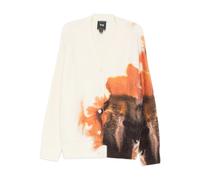 Y-3 graphic-print cardigan - Neutrals XS-S-M-L