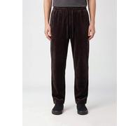 Y-3 Velvet Trousers with Drawstring Waist and Side Pockets - Size: L - male