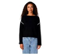 Y.A.S Women's Yasstitcha Ls Knit Pullover S. Noos Jumper, Black, L