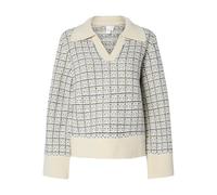 Y.A.S Yaslivia LS V-Neck Knit Pullover Noos, Birch, XL