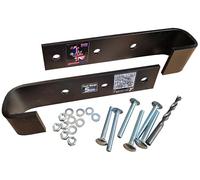 Y anchor Heavy Duty Security hasp and Staple - shed Lock with Top, Side & Bottom Padlock Protection,.5mm Thick Steel Strong Open top Design offering no Leverage Point for Crow bar Attacks. Made in UK