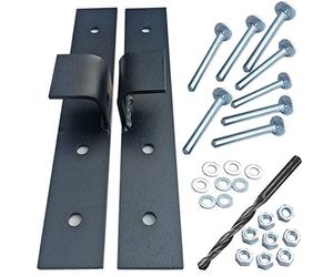 Y anchor Heavy Duty Security Hasp - Vertical Fixing - with top, Side & Bottom Padlock Protection Unlike Usual hasp and Staples