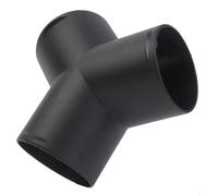 Y Branch Air Vent Duct Pipe 60mm Outlet Connector for | For Eberspacher For Webasto for propex Heater Plastic Black Hose Fitting Automotive Climate Control System Replacement Part