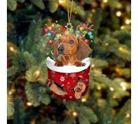 (Y) Christmas Ornaments Xmas Decorations Funny Christmas Tree Decorations Suitable Dogs - Gifts Dog Lovers - Christmas Decorations - Lovely Stockings Dog