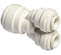 Y-connector - 2 x 1/4 inch tube AD on - 1 x 3/8 inch tube AD Speedfit® Unequal Divider - John Guest