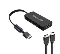 Y.D.F PS2 to HDMI Converter Adapter, PS2 HDMI Video Converter with 3ft HDMI Cable for Sony PlayStation 2/ PlayStation 1