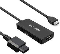 Y.D.F Wii to HDMI Converter Wii to hdmi Adapter HDMI Cable for Wii and U Type. Convert the Native 1080P/720P Ypbpr Signals from Wii to Digital HDMI Signals Provide the Best Signal Processing(New Type)