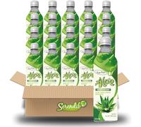 Y-go Y-go Aloe Vera Drink Original 500ml - Refreshing Aloe Vera Juice with Real Aloe Pieces | Natural Hydrating Beverage | Healthy Drink | (Pack of 20)