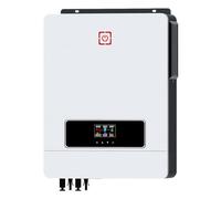 Y&H 10.2KW On/Off grid Solar Hybrid Inverter Built-in 180A Charge Controller PV Max 500V Input DC48V to AC230V Pure Sine Wave Inverter for Home Energy Storage RV Shed Off-Grid System