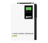 Y&H 140A MPPT Solar Charge Controller 48V Battery Regulator with LCD High Voltage Input PV MAX 500V for 48V Energy Storage Battery Chargers AMG,Flooded,LI,User