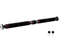 Y.H BLISSHAVEN Adjustable Door Pull-Up Bar 63-100cm, No-Screw Telescopic Pull Up Bar with Padded Foam Grip, Heavy Duty Home Strength Training Equipment, Upper Body Workout Bar