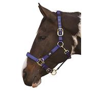 Hy Deluxe Padded Head Collar - Navy - Full