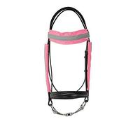 Y-H HY Reflector Bridle Bands Bridle Accessory One Size Pink