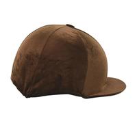 HyFASHION Velour Soft Velvet Hat Cover - Brown