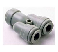 Y hose connector for 3/8" hose