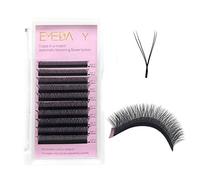 Y Lash Extensions C Curl .07mm Premade Volume 2D Fans Eyelash Extension .07 Mix YY Type Wispies Soft Eye Lashes 10mm Supplies by EMEDA