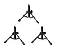 y-luck Foldable Tripod Stand for Desktop Microphone Stand for Podcasts, Online Chat, Conferences, Meetings and More