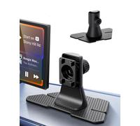 Y-METDRIVING Carplay Mount for 7/9/10.26” Portable CarPlay Screen Holes Mount Holder,GPS Holder with Replaceable Extra-Large Adhesive Base,Adjustable Dashboard Sticky Stand for Car Play Devices