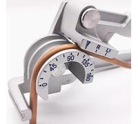 Y-Nut Manual Tube Bender 3 in 1 0-180 Degrees Copper Tubing Bending Tools for Copper, Brass, Aluminum and Soft Metal (1/4’’、5/16’’、3/8’’)