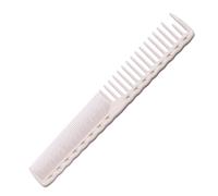 Y.S. Park 332 Round Tooth Cutting Comb White 185mm