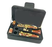 Y Shaped Clarinet Key of C Ebony Silver Plated Two Options Beginners Clarinet(MC681)