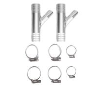 Y Shaped Hose Clamp 1in to 5 / 8in Aluminium Alloy, High Temperature Proof, Durable Replacement - Secure Fluid Transfer, Rugged Design, Ideal for UTV Off Road Use