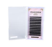 Y Shaped Individual Eyelashes 0.07D Cluster Lashes Soft Black False Eyelashes for Eyelash Extension 8 to 15mm Mixed Length Women Makeup Artist