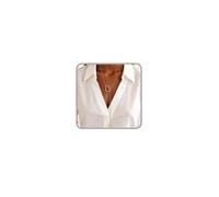 Y Shaped Lariat Necklace for Women Chunky Long Gold Necklaces for Women Abstract Irregular Hollow Frame Rectangle Silver Slip Chain Choker Drop Necklaces Snake Chain Pull Slide Tie Big Statement