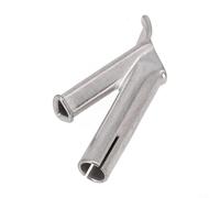 Y Shaped Triangle Welding Nozzle Hot Air Blower Head Welding Tip for Use with Plastic PVC Materials