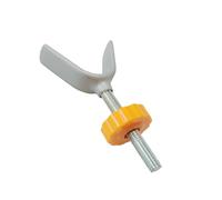 Y Spindle Rod Adapters Pack of 2pcs for Stairway Gate with Easy Installtion Design and Nonslip Rubber End Baby Gate Banister Adapters